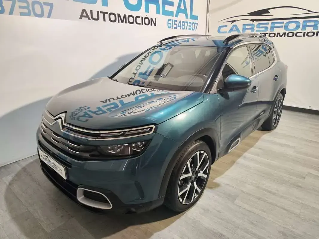 Usado Citroën C5 Aircross Feel 177 CV (130 kW) 2019 Azul SUV