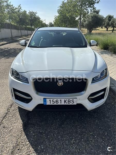 Blanco Usado 2017 Jaguar F-Pace R-Sport SUV | 22.500 € (Precio justo) - Imagen 1/4