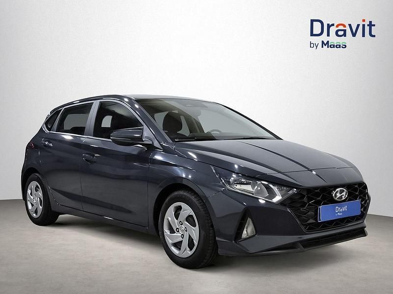 Gris Usado 2022 Hyundai i20 Berlina | 14.990 € (Precio justo) - Imagen 1/4