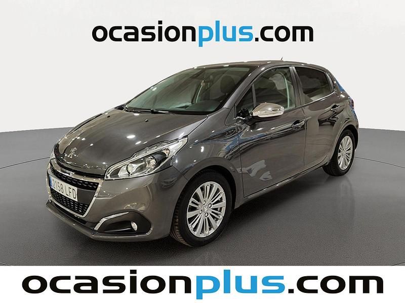 Usado Peugeot 208 Signature Sky 99 CV (72 kW) 2020 Gris Utilitario