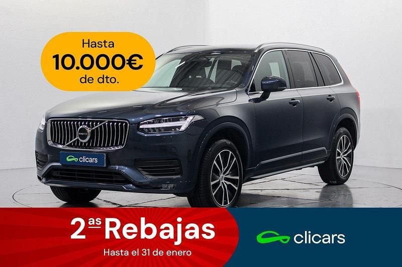 Azul Usado 2021 Volvo XC90 Momentum SUV | 37.990 € (Precio justo) - Imagen 1/4