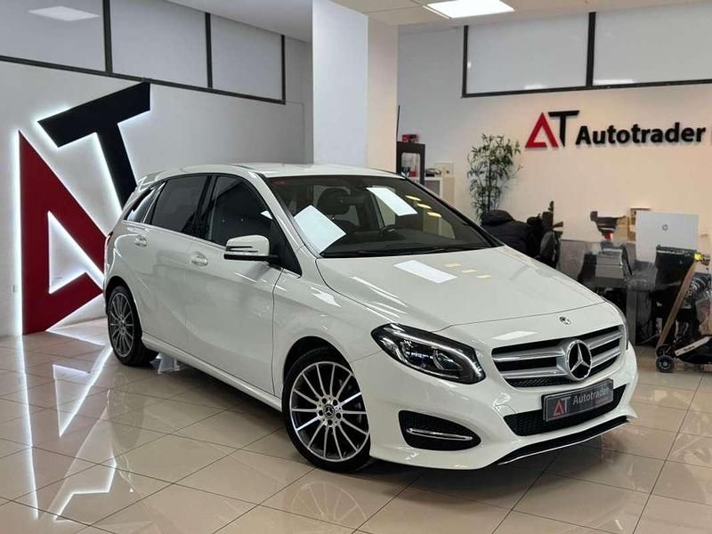 Blanco Usado 2017 Mercedes B200 Monovolumen | 16.999 € (Precio justo) - Imagen 1/4