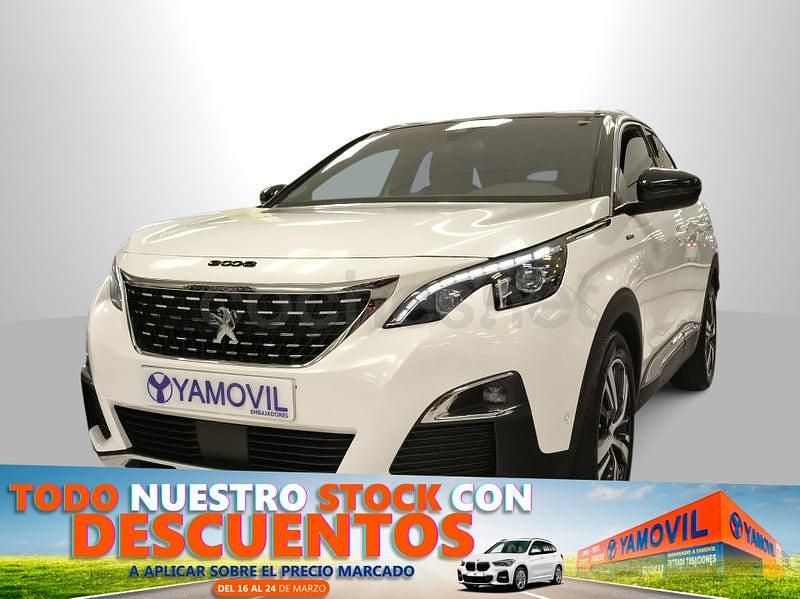 Usado Peugeot 3008 GT-line 130 CV (95 kW) 2019 Blanco SUV