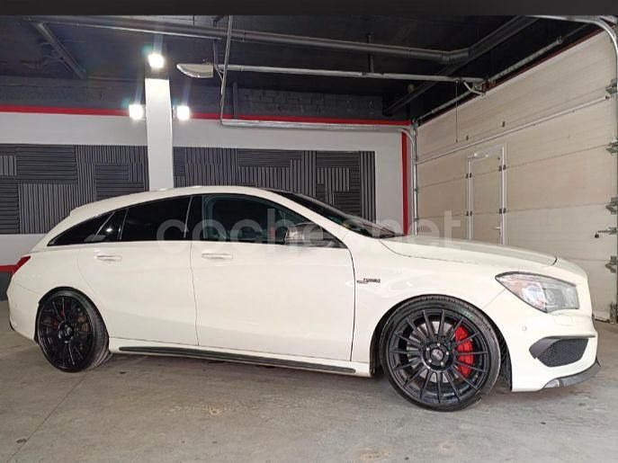 Usado Mercedes CLA45 AMG Shooting Brake AMG 360 CV (264 kW) 2015 Blanco Familiar