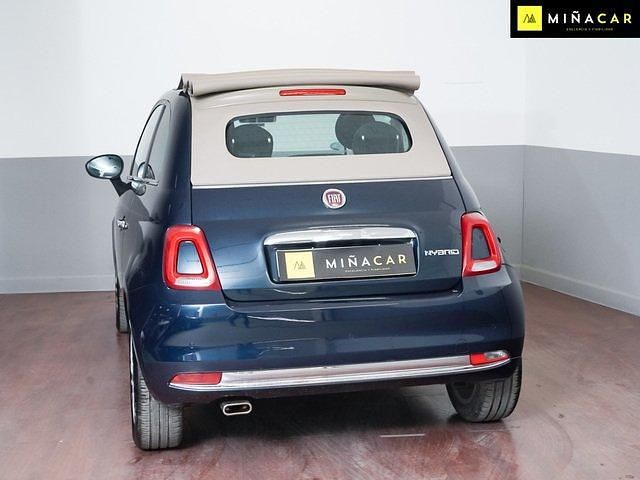 Usado Fiat 500C 70 CV (51 kW) 2023 Azul Descapotable