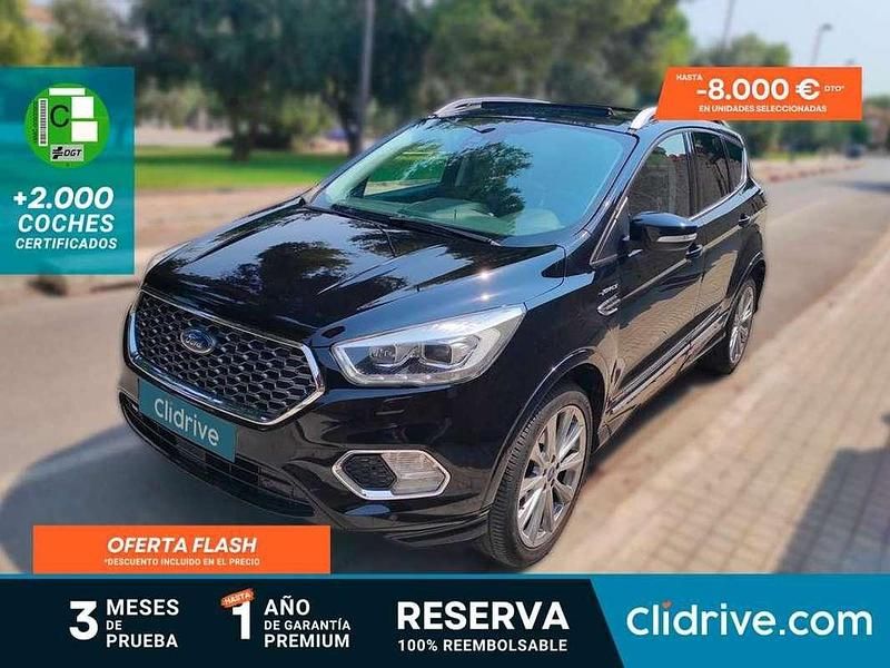 Negro Usado 2019 Ford Kuga Vignale SUV | 11.690 € (Super precio) - Imagen 1/3