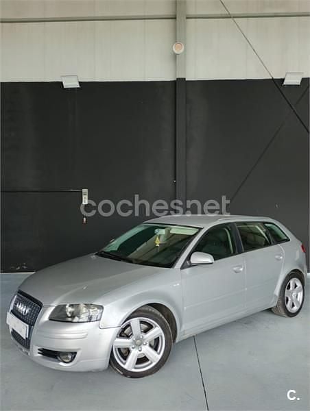 Usado Audi A3 170 CV (125 kW) 2007 Gris / plata Utilitario