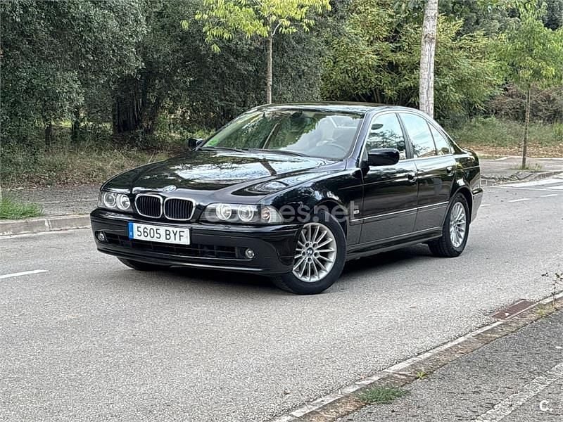 Usado BMW 530 Exclusive 231 CV (169 kW) 2002 Negro Berlina