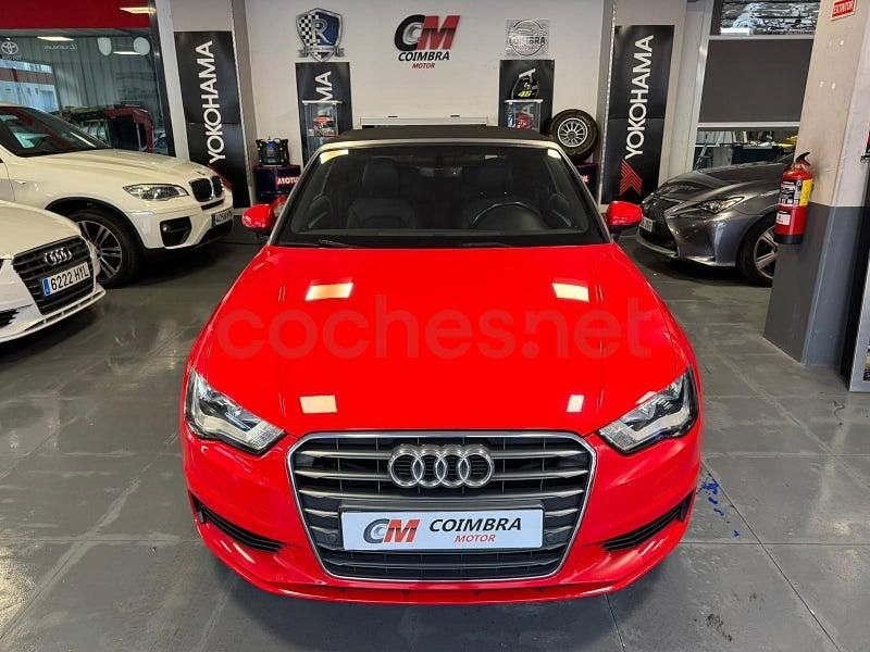 Usado Audi A3 Cabriolet Attraction 150 CV (110 kW) 2016 Rojo Descapotable