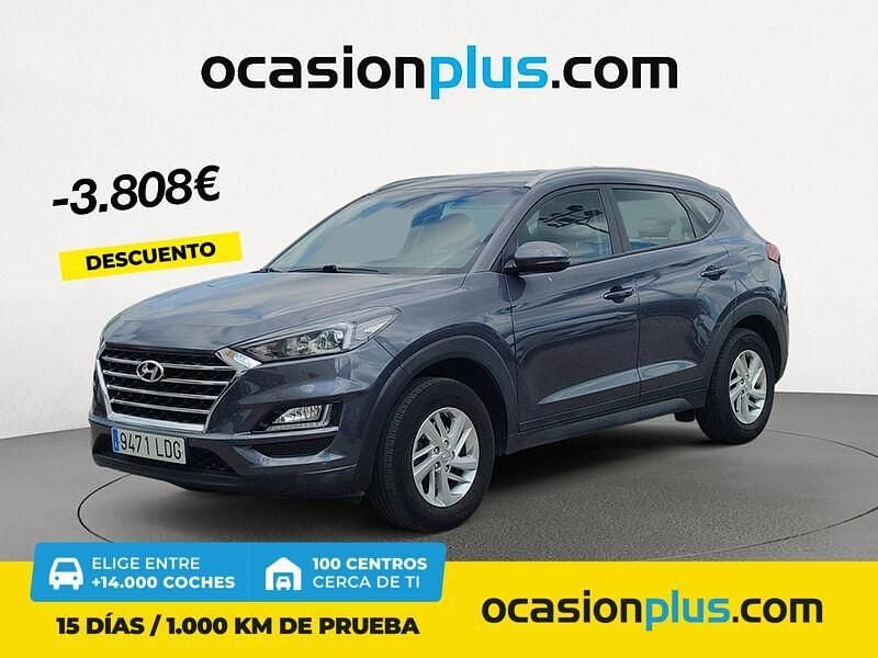 Gris / plata Usado 2019 Hyundai Tucson SUV | 16.450 € (Precio justo) - Imagen 1/4