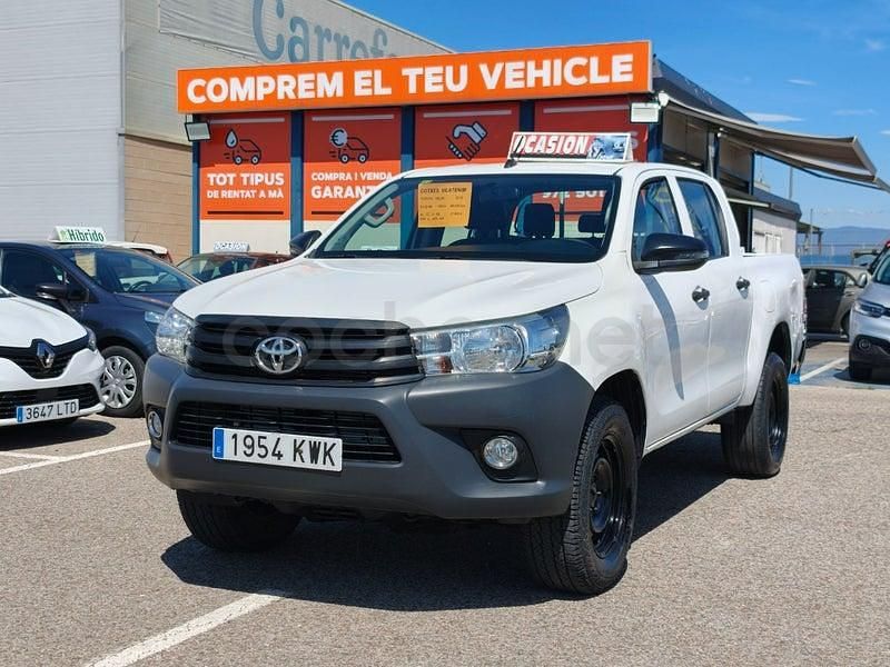 Usado Toyota HiLux 150 CV (110 kW) 2019 Blanco Pickup/Camioneta
