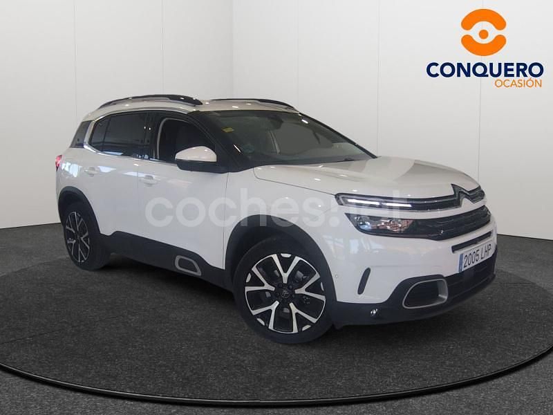 Blanco Usado 2020 Citroën C5 Aircross PureTech SUV | 17.990 € (Precio justo) - Imagen 1/4