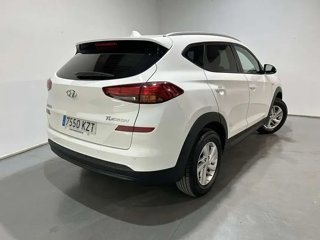 Usado Hyundai Tucson 132 CV (97 kW) 2019 Blanco SUV