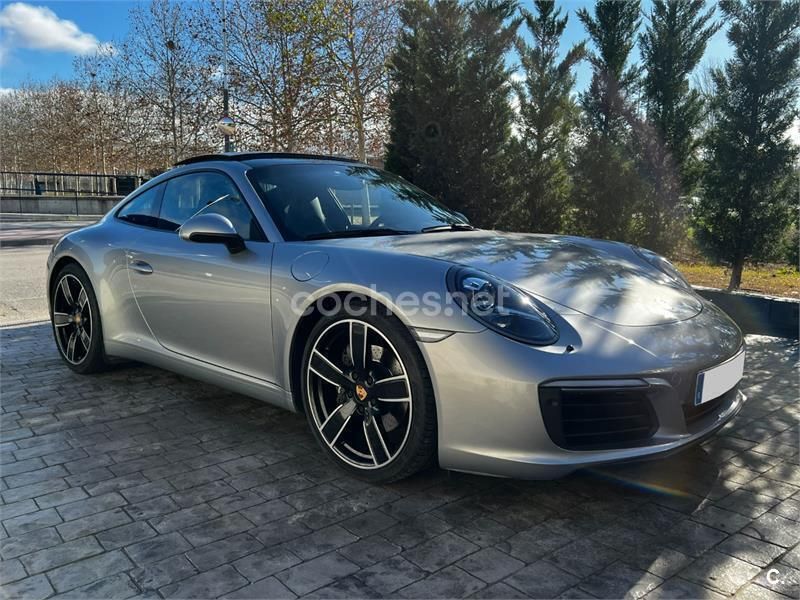 Usado Porsche 911 Carrera 370 CV (272 kW) 2017 Gris / plata Coupe