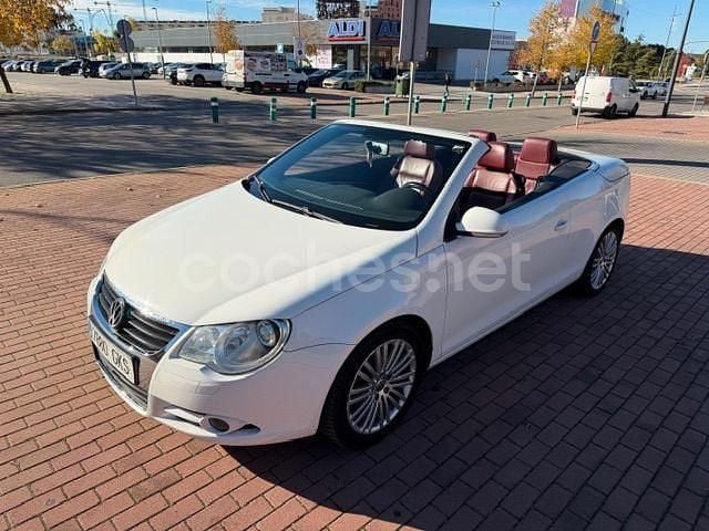 Blanco Usado 2009 VW Eos Descapotable | 3000 € (Super precio) - Imagen 1/4