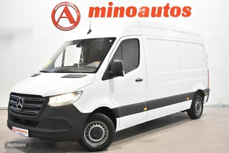 Blanco Usado 2022 Mercedes Sprinter Van | 27.890 € (Buen precio) - Imagen 1/4