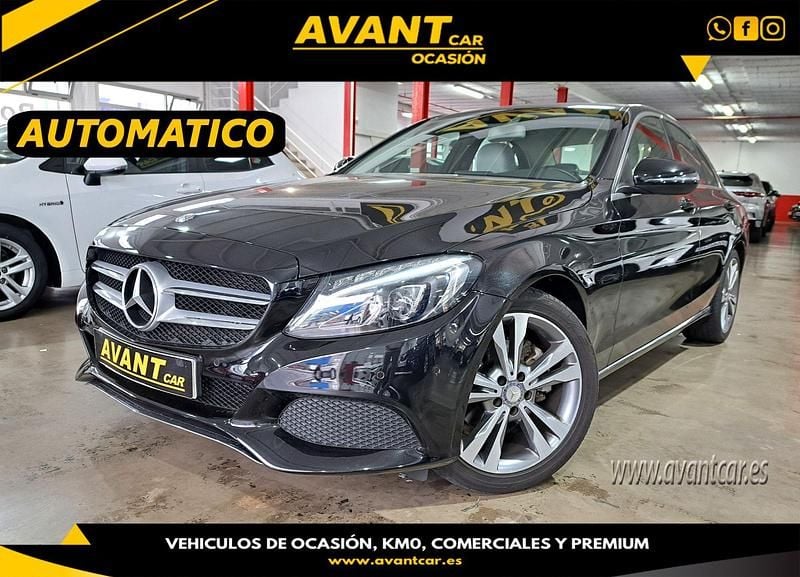 Negro Usado 2017 Mercedes C200 Berlina | 23.900 € (Precio justo) - Imagen 1/4