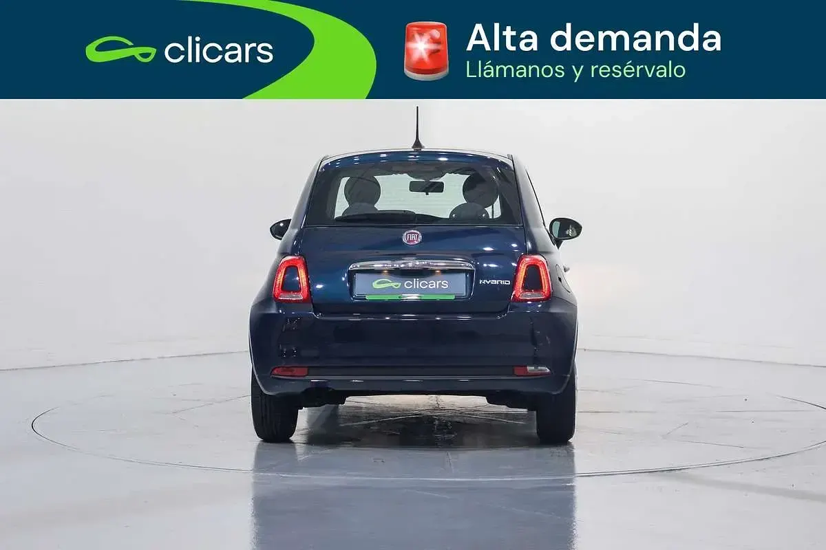 Usado Fiat 500 71 CV (52 kW) 2023 Azul Utilitario