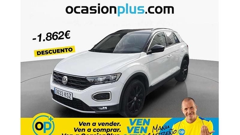 Usado VW T-Roc Advance 116 CV (85 kW) 2019 Blanco SUV