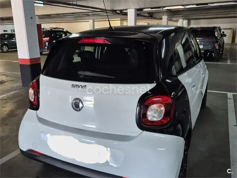 Usado Smart ForFour Passion 71 CV (52 kW) 2016 Blanco Utilitario