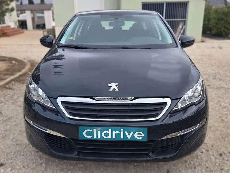 Usado Peugeot 308 SW Style 110 CV (80 kW) 2015 Azul Familiar