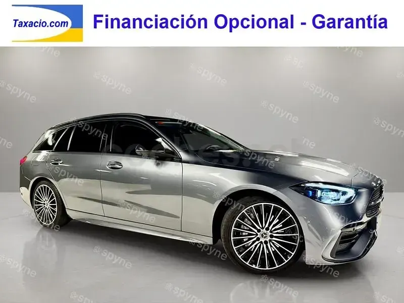 Usado Mercedes C220 200 CV (147 kW) 2021 Gris / plata Familiar
