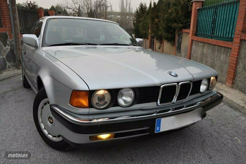 Usado BMW 730 188 CV (138 kW) 1989 Plateado Berlina