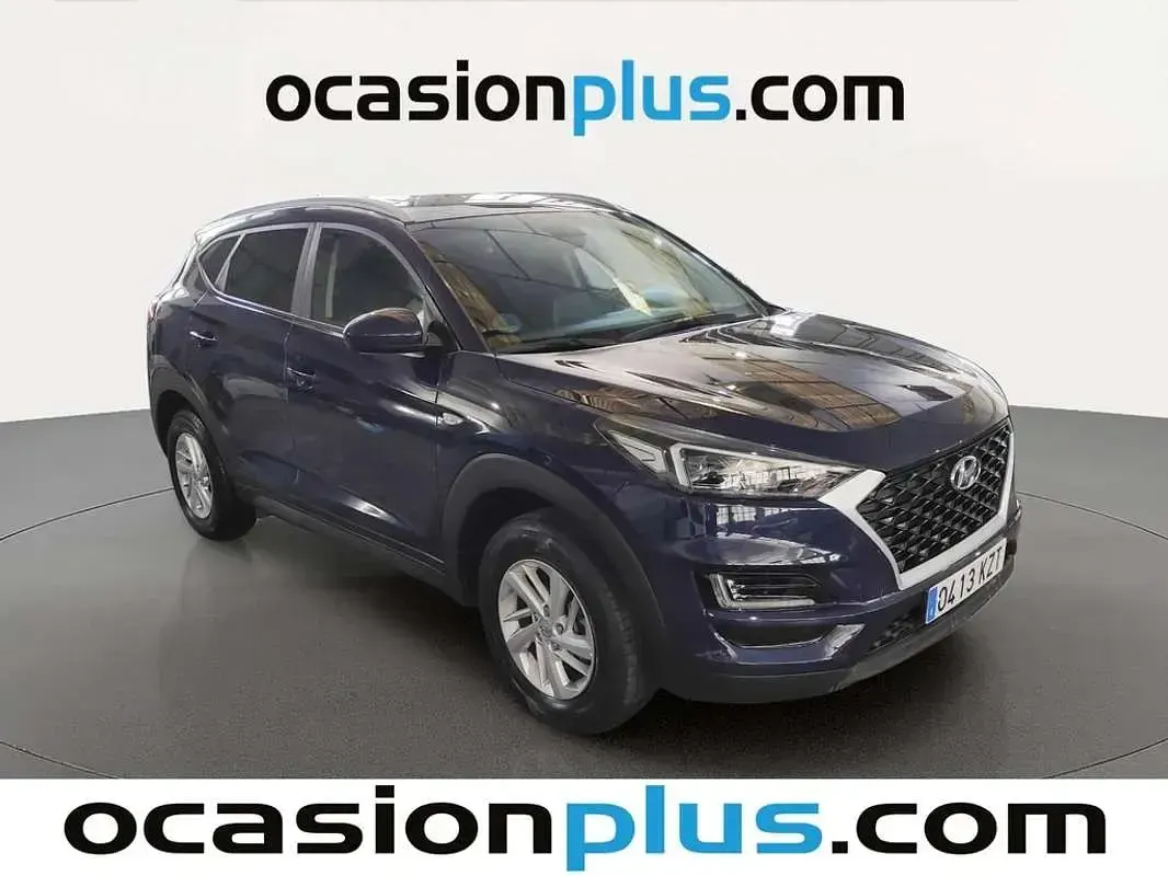 Usado Hyundai Tucson 131 CV (96 kW) 2019 Azul SUV