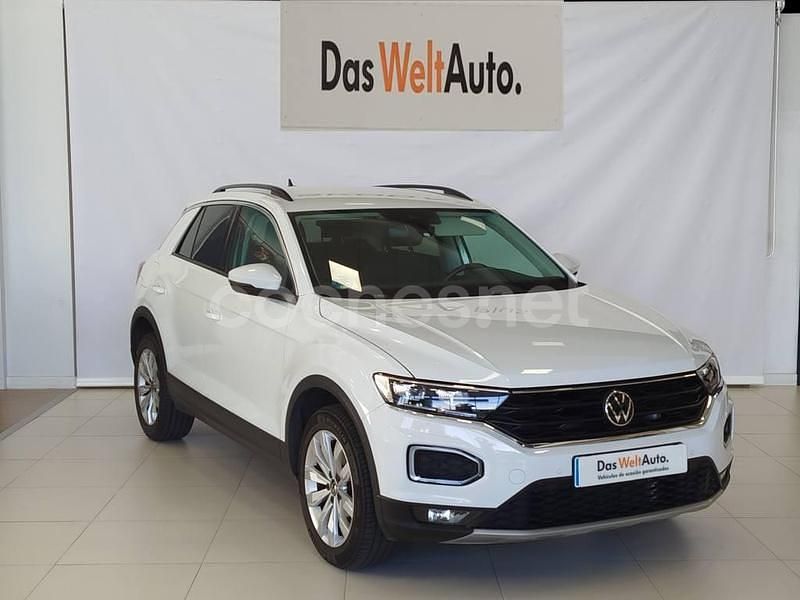 Blanco Usado 2021 VW T-Roc Advance SUV | 22.800 € (Precio justo) - Imagen 1/4
