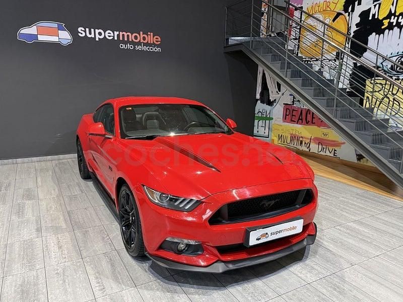Usado Ford Mustang GT 450 CV (330 kW) 2018 Rojo Coupe
