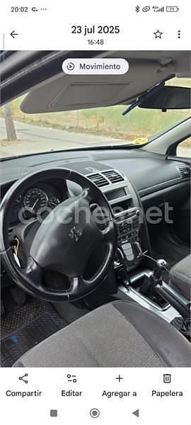 Usado Peugeot 407 137 CV (100 kW) 2005 Azul Berlina