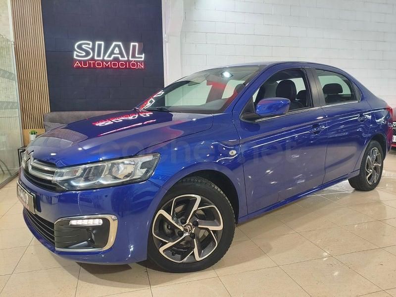 Azul Usado 2018 Citroën C-Elysee I Shine Berlina | 8990 € (Precio justo) - Imagen 1/4