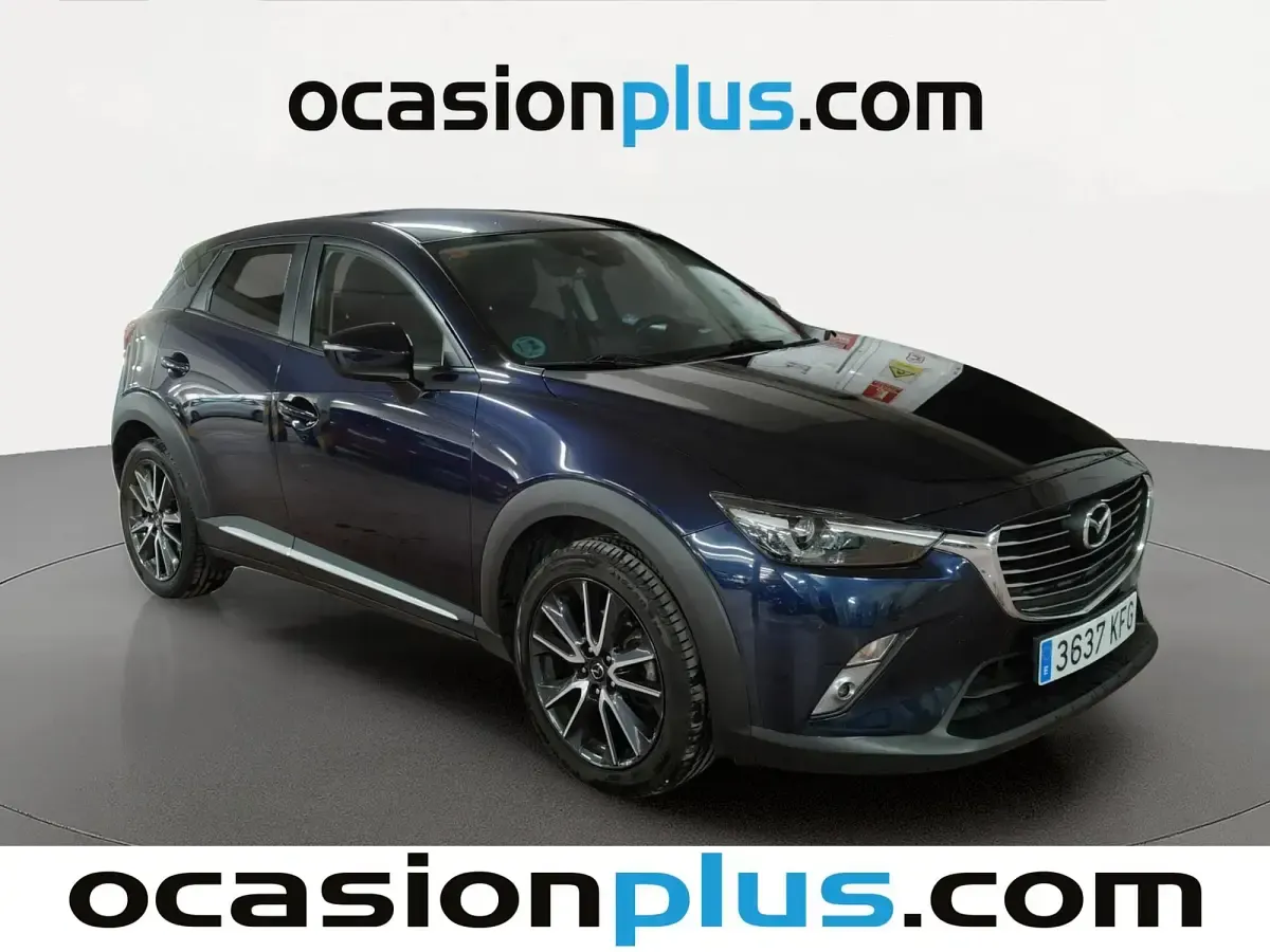 Usado Mazda CX-3 Luxury 120 CV (88 kW) 2017 Azul SUV