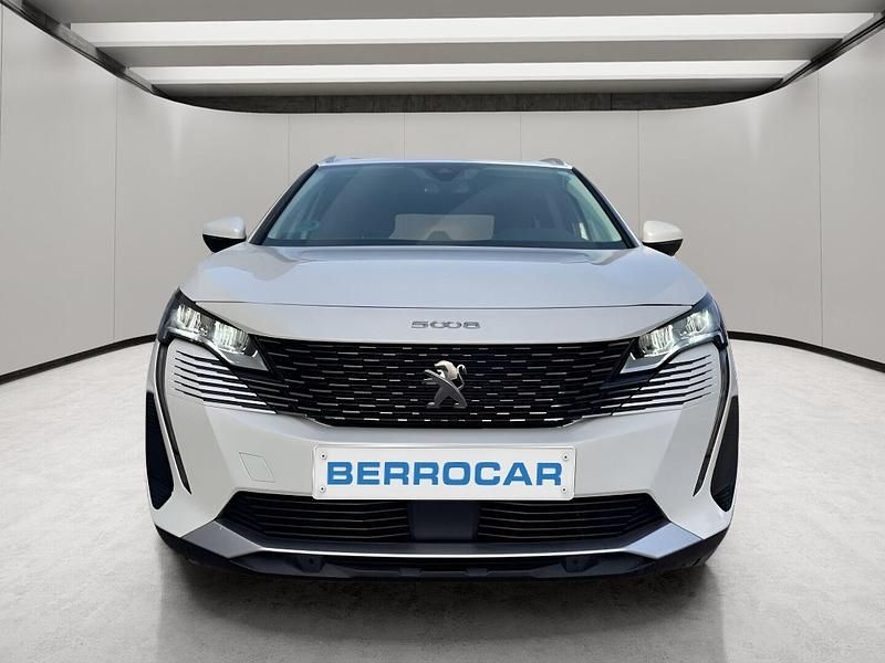 Blanco Usado 2021 Peugeot 5008 Allure Monovolumen | 21.900 € (Caro) - Imagen 1/4
