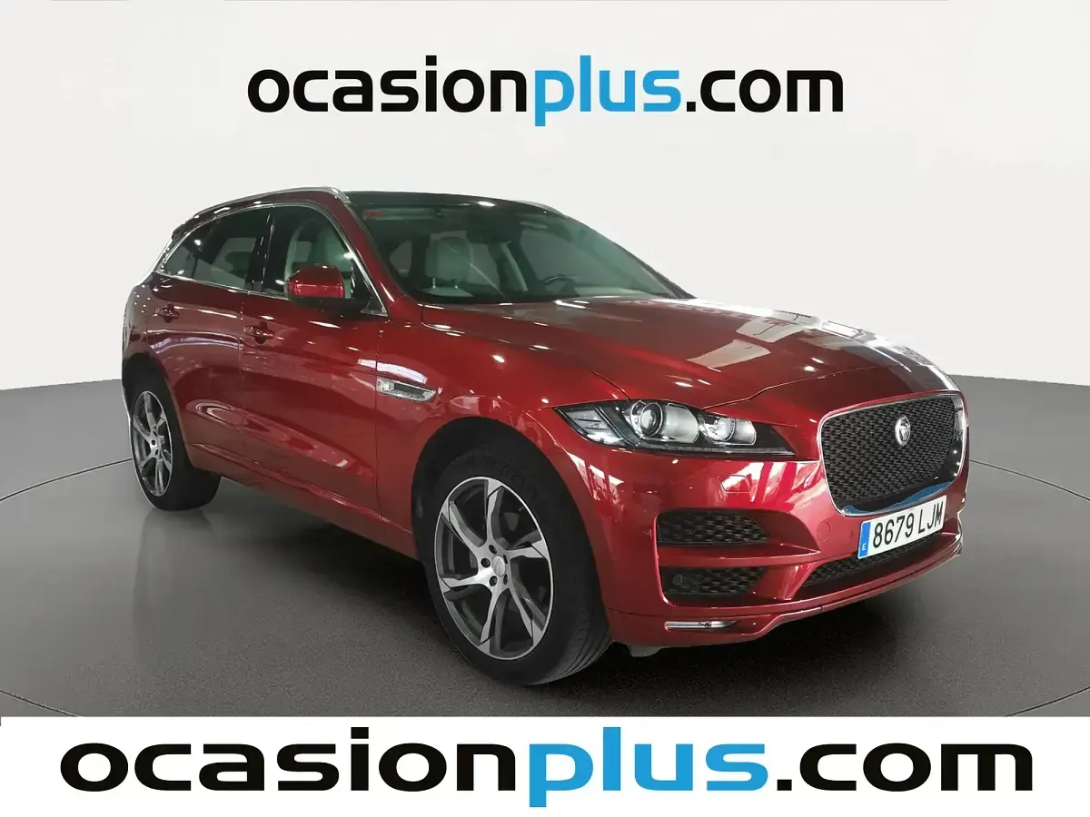 Usado Jaguar F-Pace Prestige 250 CV (183 kW) 2020 Rojo SUV