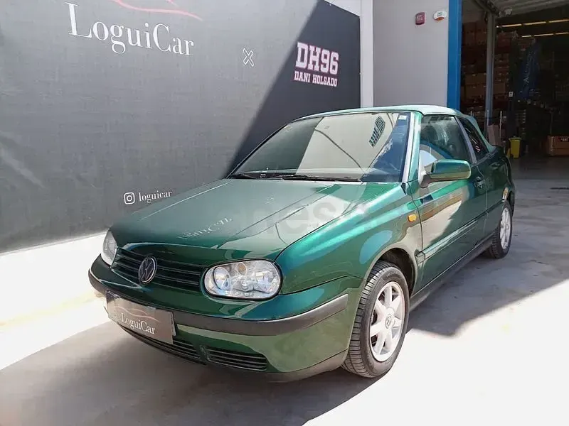 Occasion VW Golf Cabriolet Highline 100 ch (73 kW) 1999 Vert Cabriolet