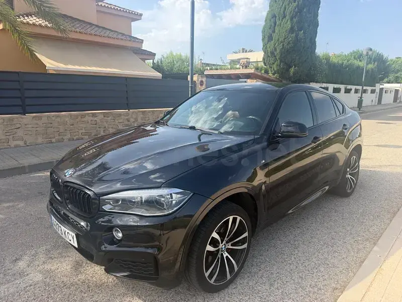 Usado BMW X6 313 CV (230 kW) 2017 Negro SUV