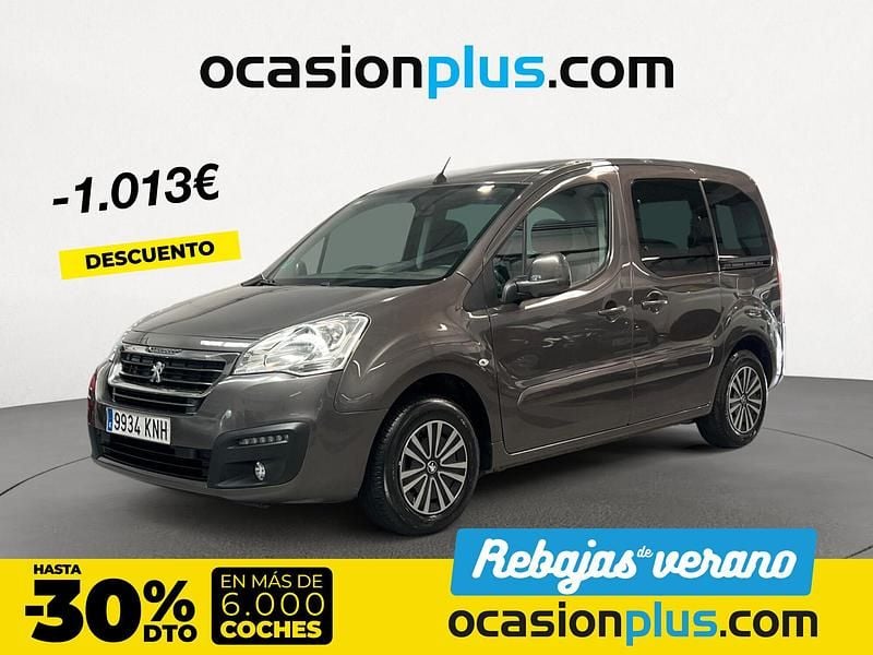 Marrón Usado 2018 Peugeot Partner Active Monovolumen | 11.150 € - Imagen 1/4