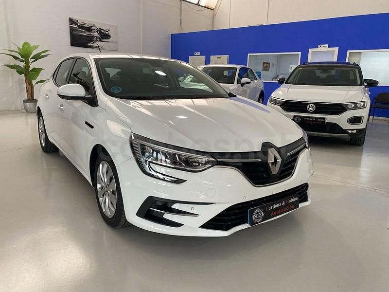 Blanco Usado 2021 Renault Mégane IV Life Berlina | 13.995 € (Precio justo) - Imagen 1/4
