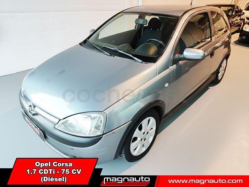 Usado Opel Corsa Edition 75 CV (55 kW) 2003 Gris / plata Utilitario
