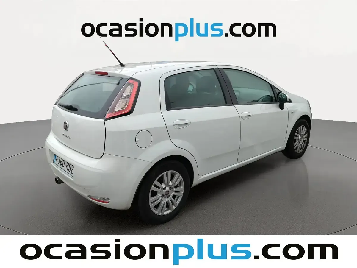 Usado Fiat Punto Easy 75 CV (55 kW) 2013 Blanco Utilitario
