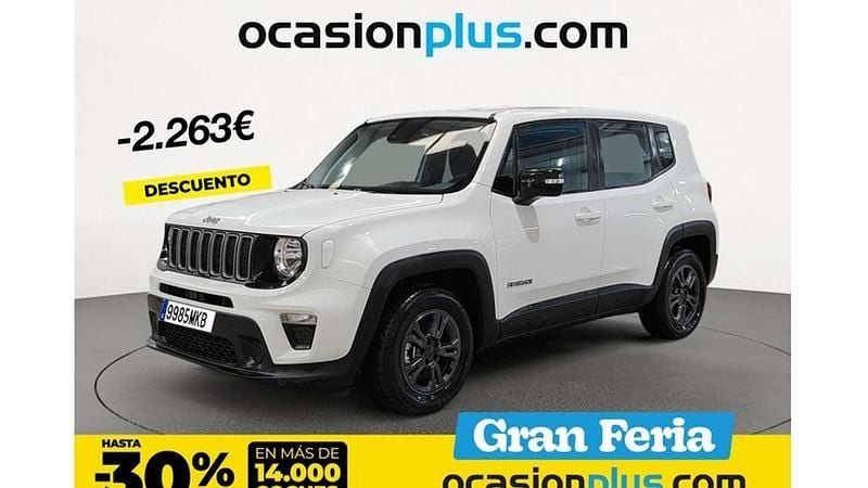 Blanco Usado 2023 Jeep Renegade Longitude SUV | 22.264 € (Precio justo) - Imagen 1/4