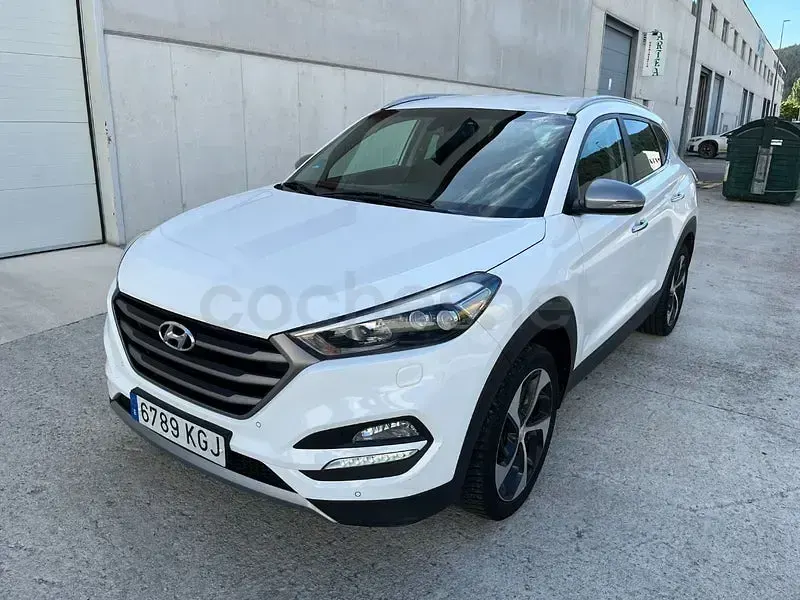 Usado Hyundai Tucson 115 CV (84 kW) 2018 Blanco SUV