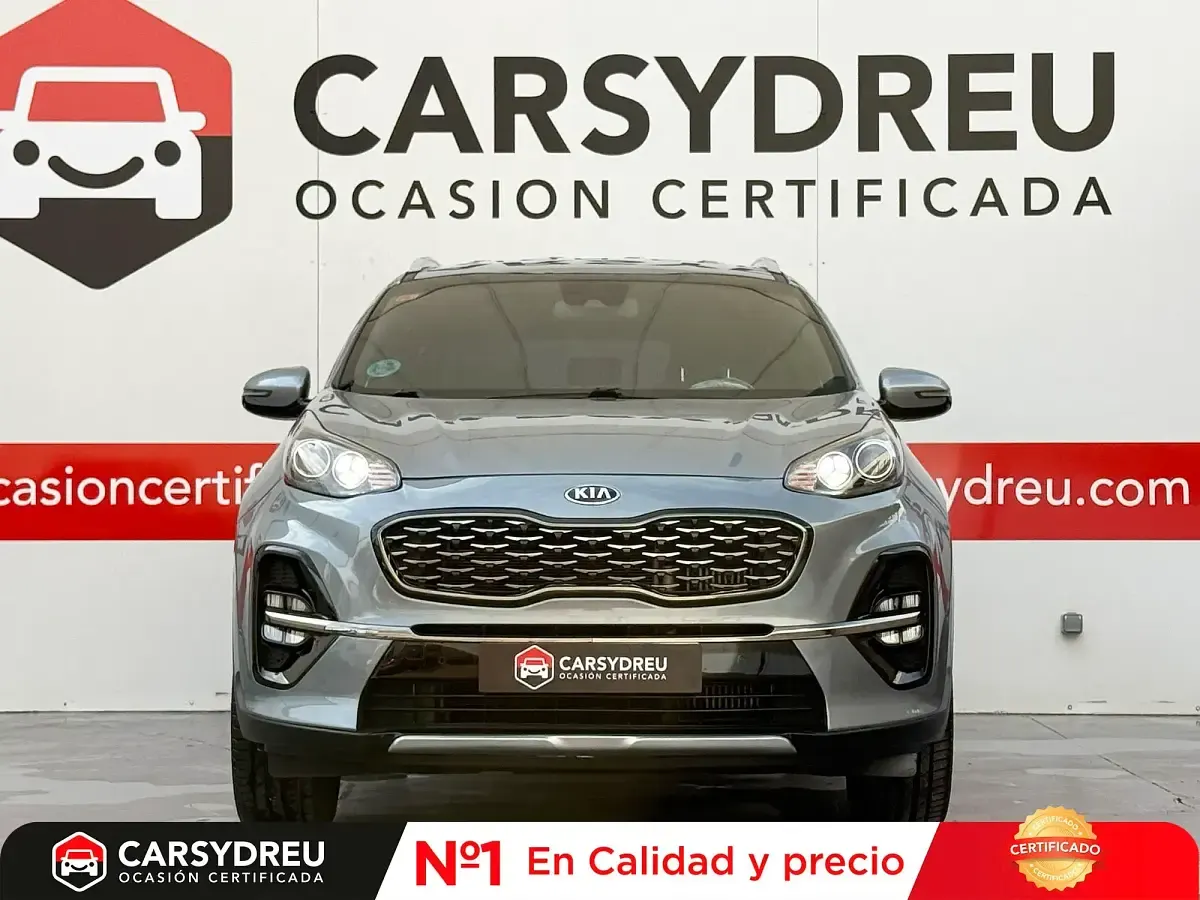 Usado Kia Sportage GT-Line 177 CV (130 kW) 2019 Azul SUV
