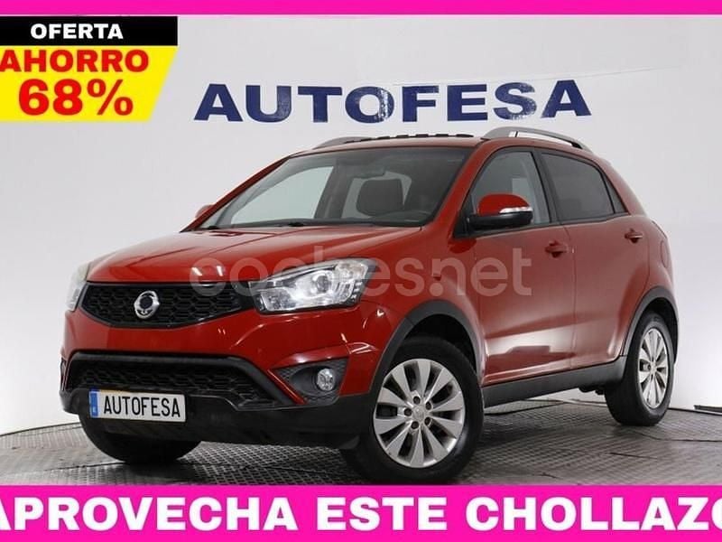 Rojo Usado 2017 Ssangyong Korando Limited SUV | 11.350 € (Precio justo) - Imagen 1/4