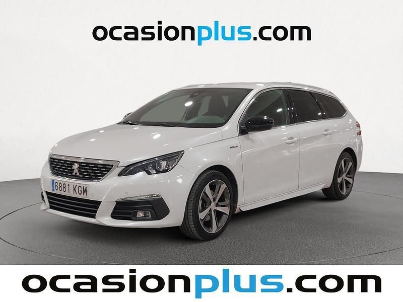 Blanco Usado 2017 Peugeot 308 GT-line Familiar | 10.990 € (Precio justo) - Imagen 1/4