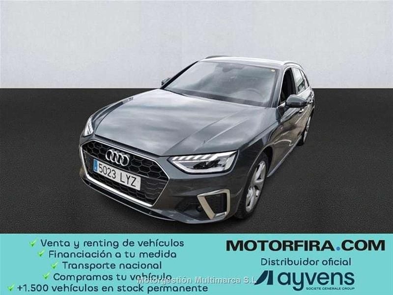 Negro Usado 2022 Audi A4 S-Line Familiar | 33.600 € (Precio justo) - Imagen 1/4