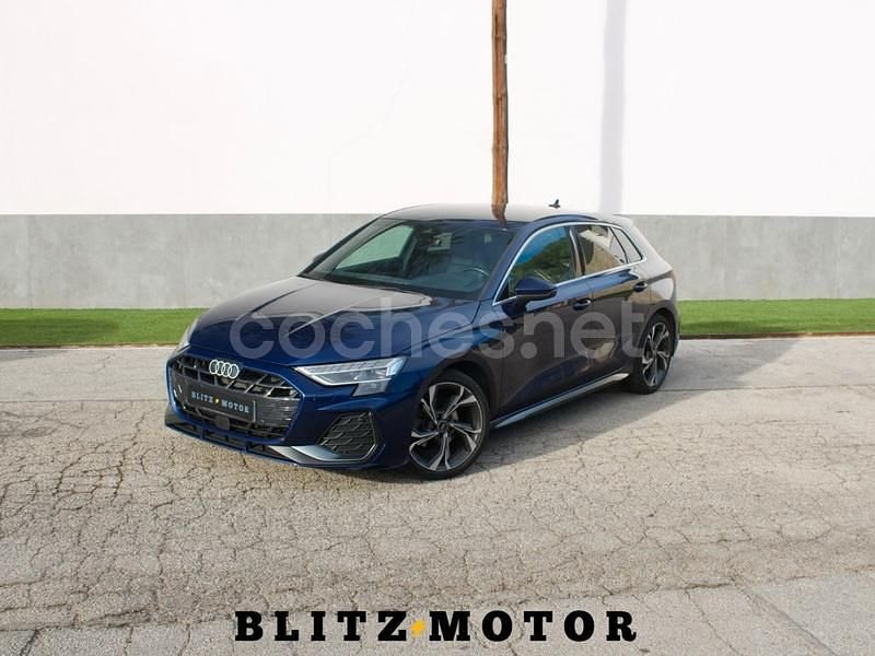Azul Usado 2024 Audi A3 S-Line Berlina | 28.799 € (Precio justo) - Imagen 1/4