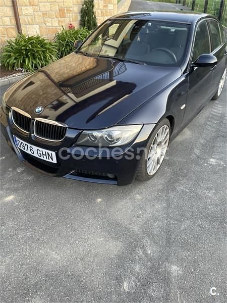 Usado BMW 320 163 CV (119 kW) 2008 Azul Berlina