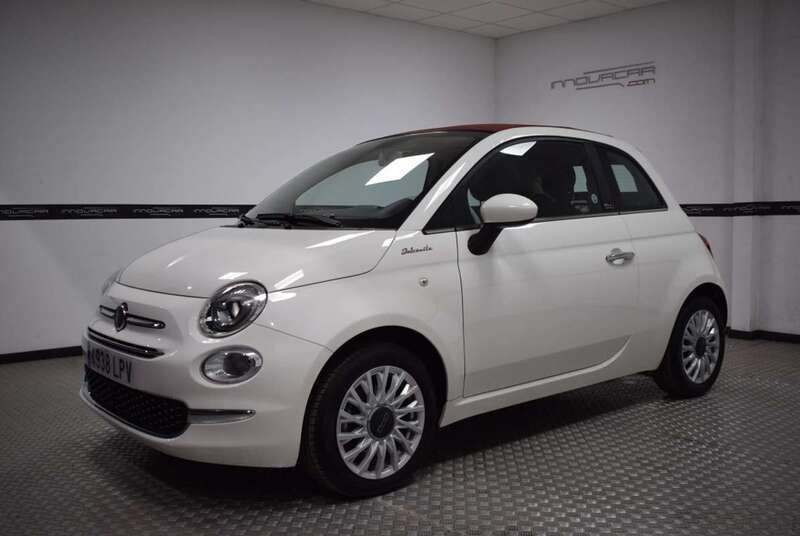 Blanco Usado 2021 Fiat 500C Dolcevita Descapotable | 12.500 € (Precio justo) - Imagen 1/4